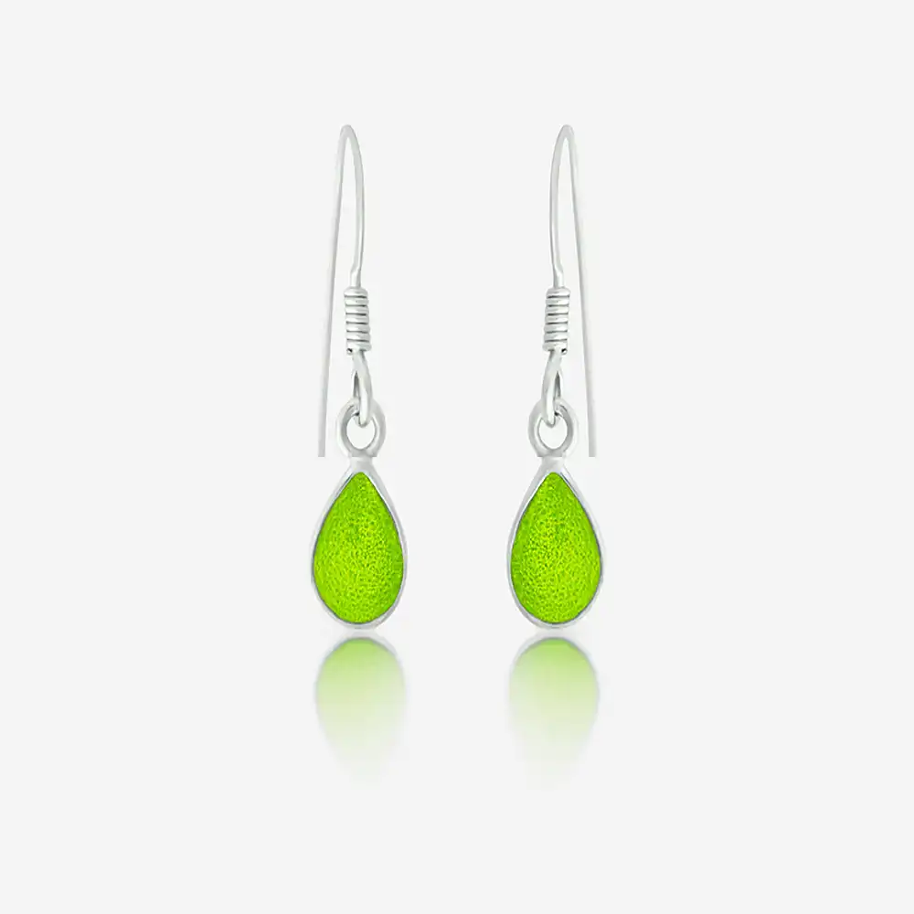 Tear Drop Ashes Earrings | Ashes Charms | Featherlings UK