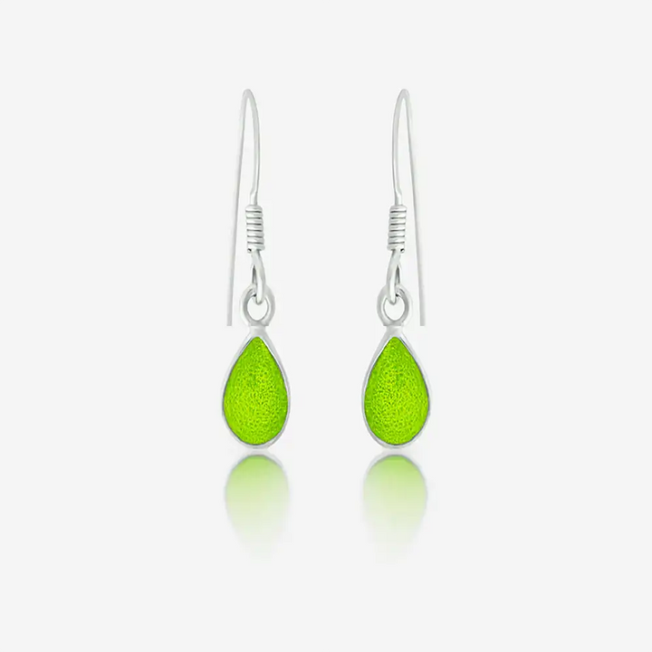 Tear Drop Ashes Earrings | Ashes Charms | Featherlings UK