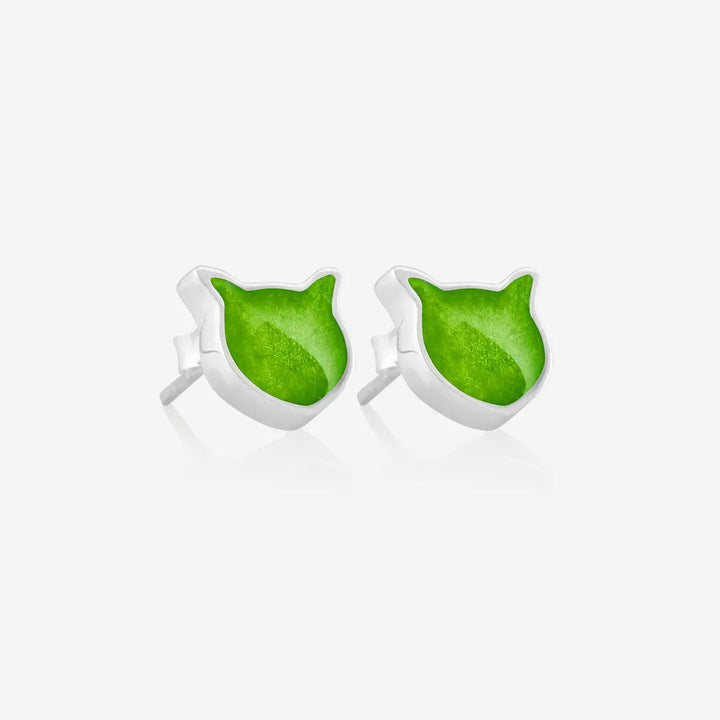 Cat Ashes or Fur Earrings | Ashes Earrings | Featherlings UK
