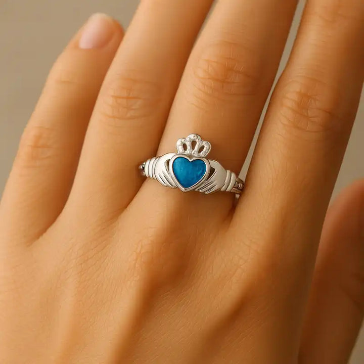 Claddagh Ashes Ring | Ashes Rings | Featherlings UK