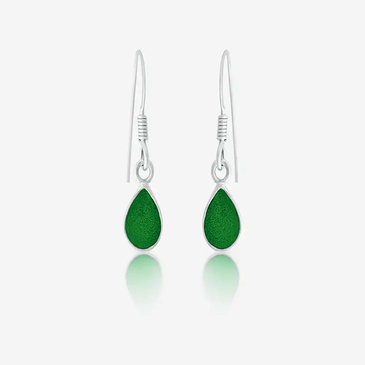 Tear Drop Ashes Earrings | Ashes Charms | Featherlings UK