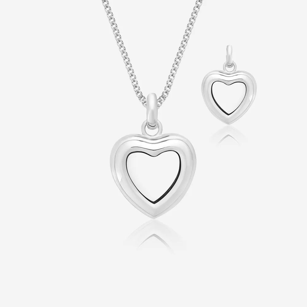 Glass Heart Locket | Photo Locket | Featherlings UK