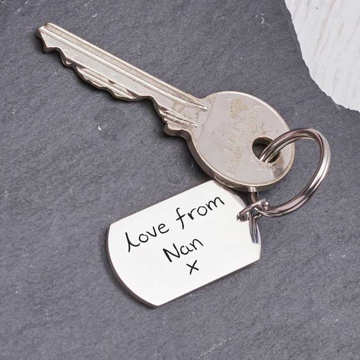 Handwriting Keyring | Handwriting | Featherlings UK