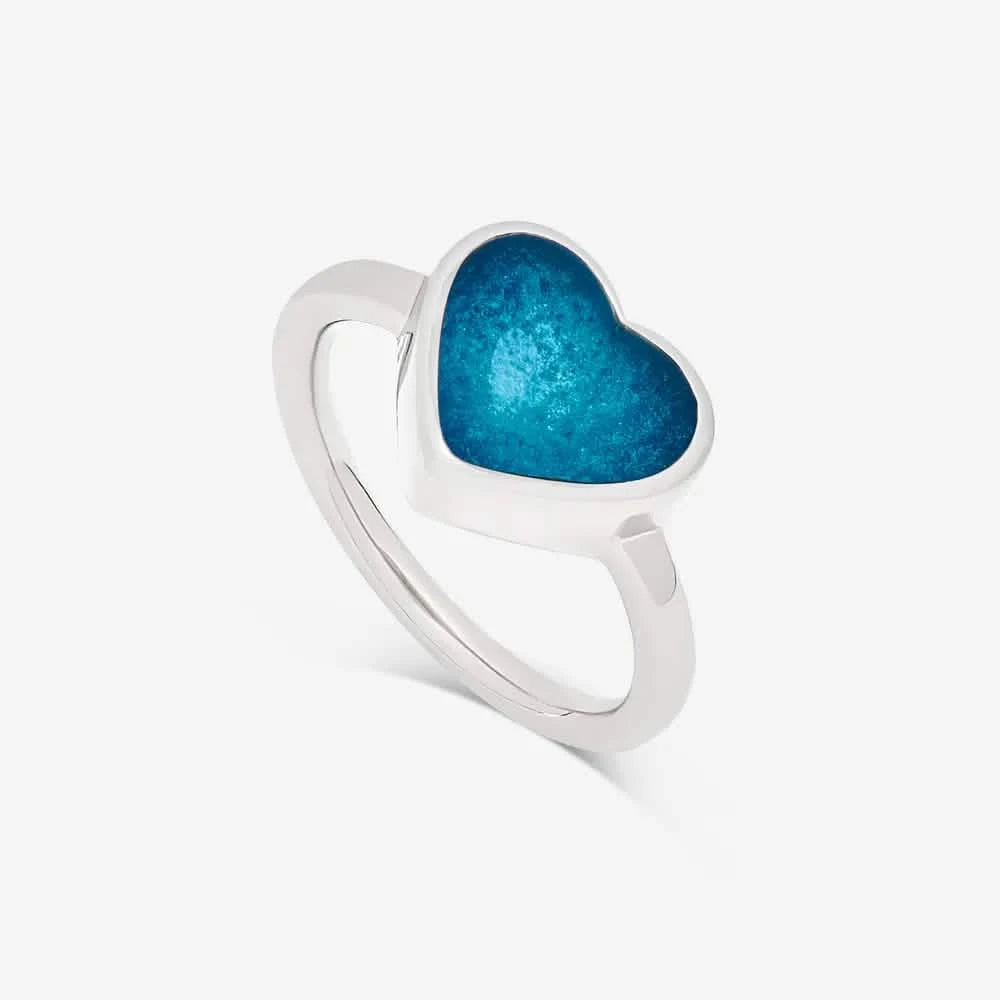 Heart Ashes Ring | Ashes Rings | Featherlings UK