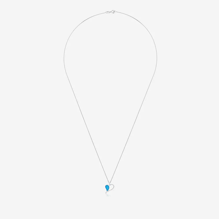 Heart Ashes Necklace | Ashes Pendant | Featherlings UK