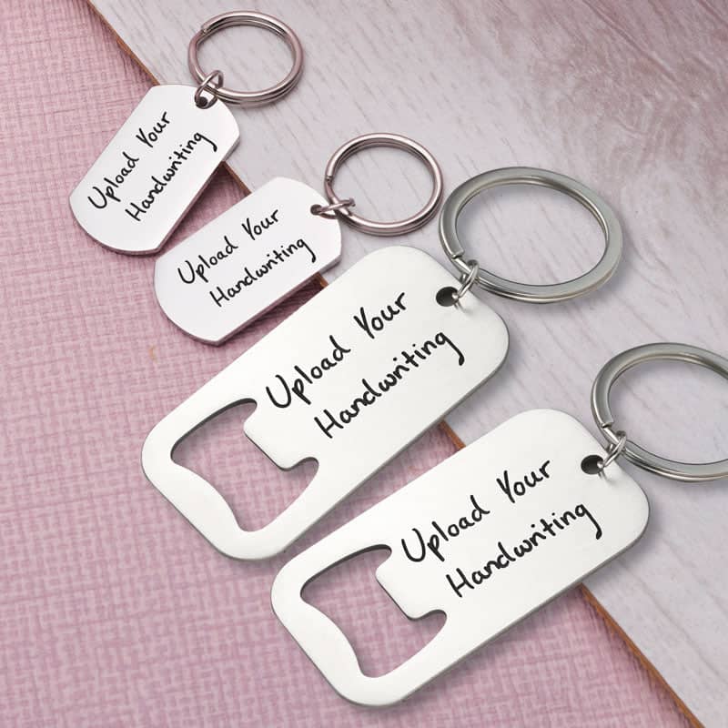 Keyring addon | Handwriting | Featherlings UK