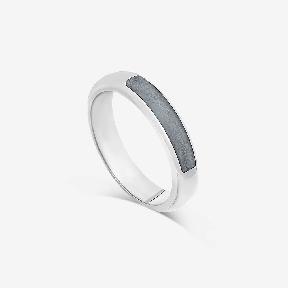 Petite Channel Ashes Ring | Ashes Rings | Featherlings UK