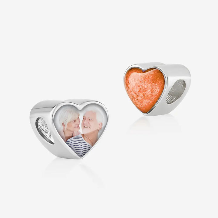 Ashes Memorial Photo Charm | Ashes Charms | Featherlings UK