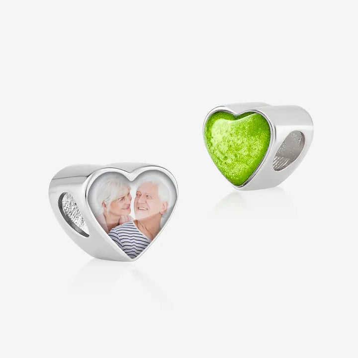 Ashes Memorial Photo Charm | Ashes Charms | Featherlings UK