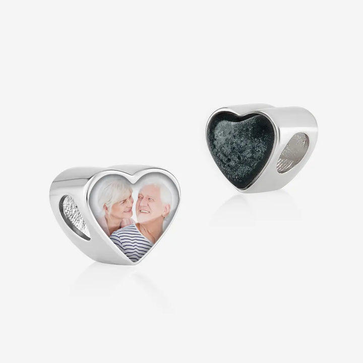 Ashes Memorial Photo Charm | Ashes Charms | Featherlings UK
