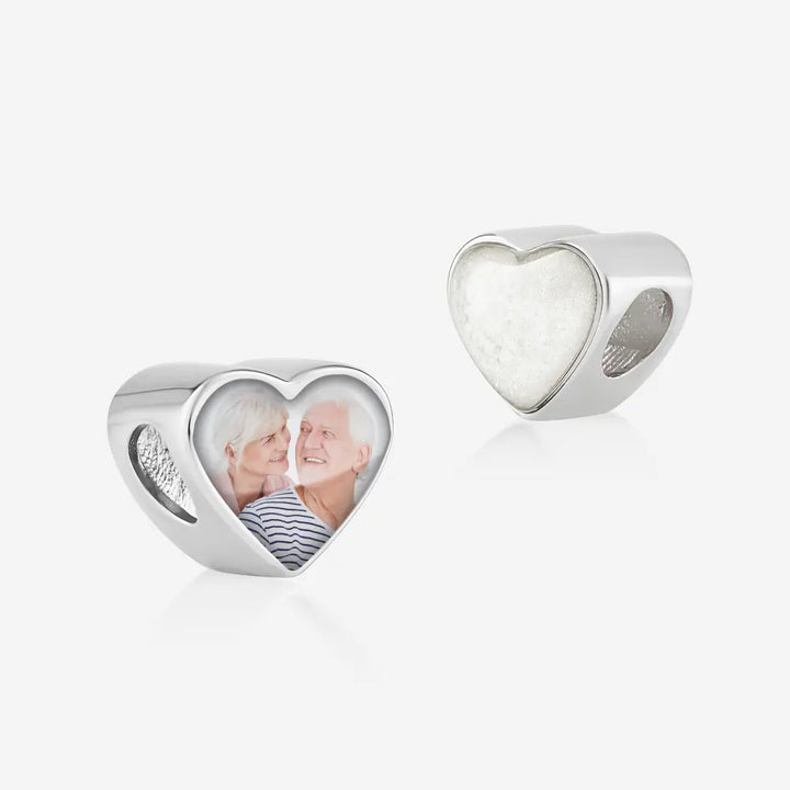 Ashes Memorial Photo Charm | Ashes Charms | Featherlings UK