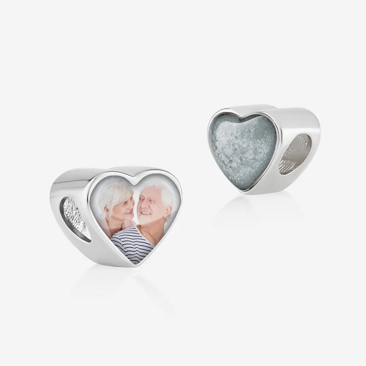 Ashes Memorial Photo Charm | Ashes Charms | Featherlings UK
