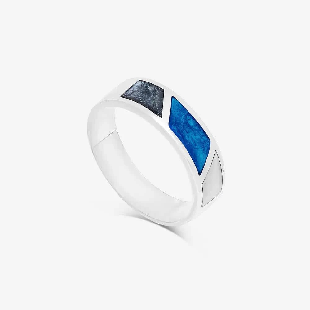 Triple Ashes Ring | Ashes Rings | Featherlings UK