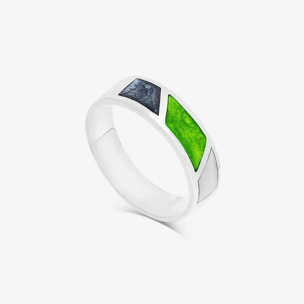 Triple Ashes Ring | Ashes Rings | Featherlings UK