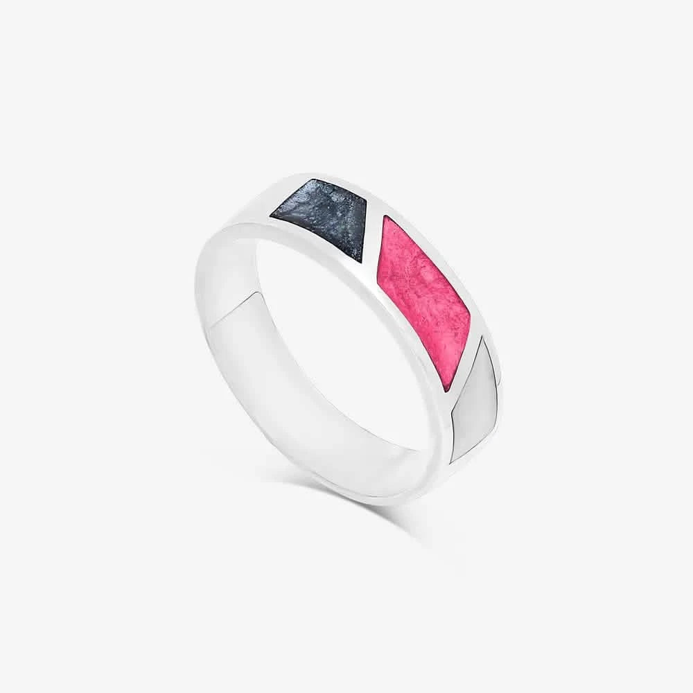 Triple Ashes Ring | Ashes Rings | Featherlings UK