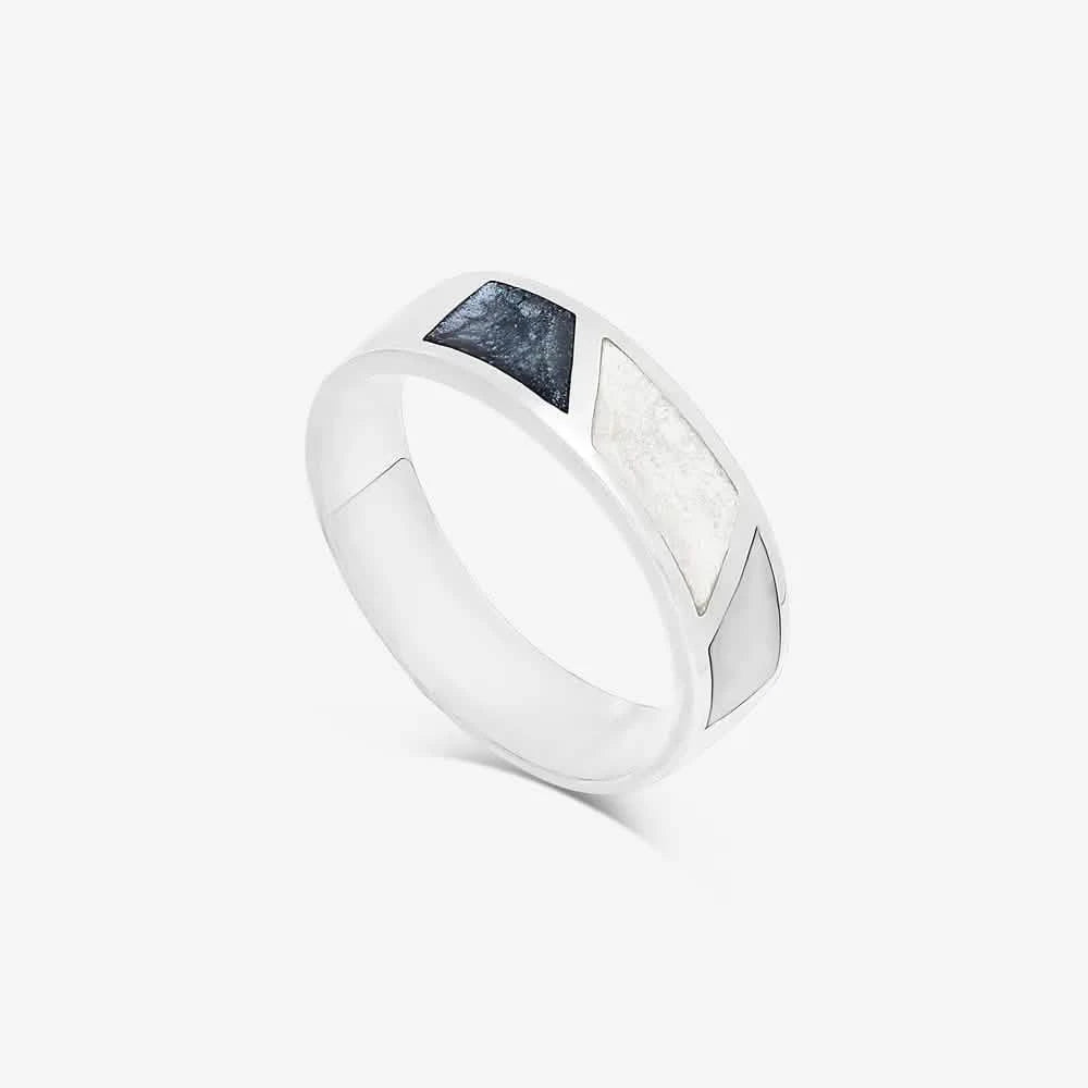 Triple Ashes Ring | Ashes Rings | Featherlings UK