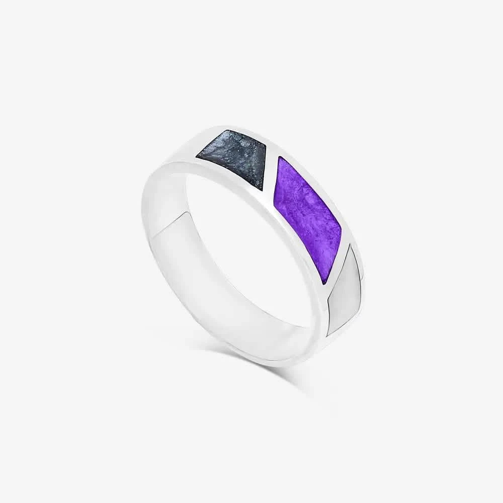 Triple Ashes Ring | Ashes Rings | Featherlings UK