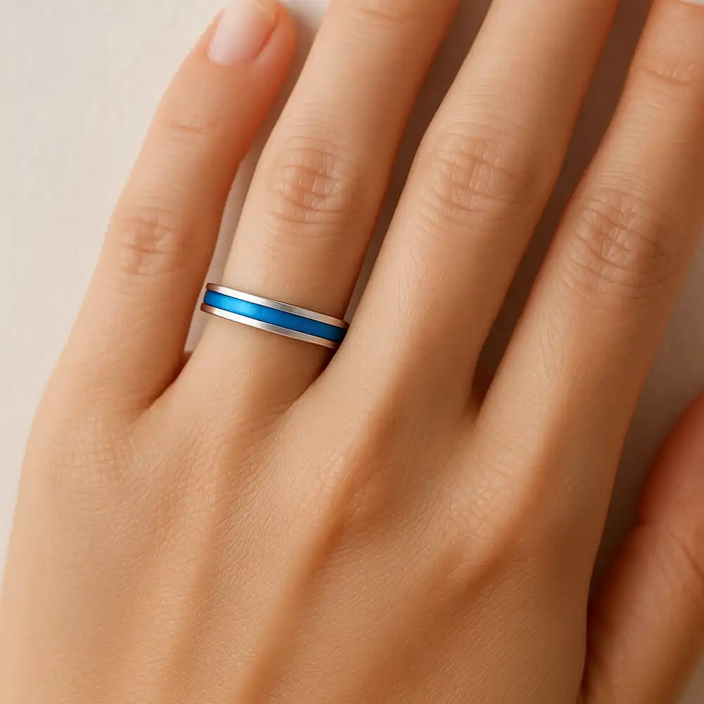 Eternal Ashes Channel Ring | Ashes Rings | Featherlings UK