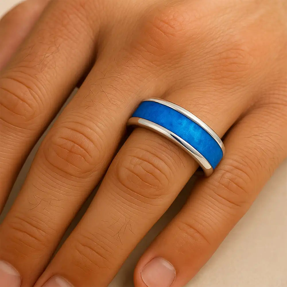 Endless Ashes Channel Ring | Ashes Rings | Featherlings UK