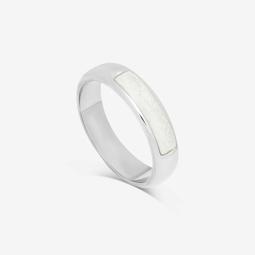 Mens Channel Ashes Ring | Ashes Rings | Featherlings UK