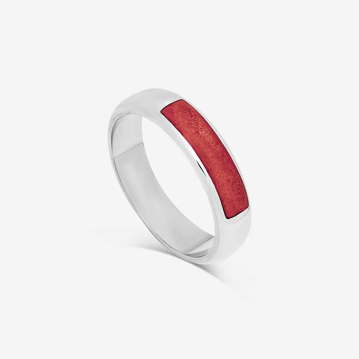 Mens Channel Ashes Ring | Ashes Rings | Featherlings UK