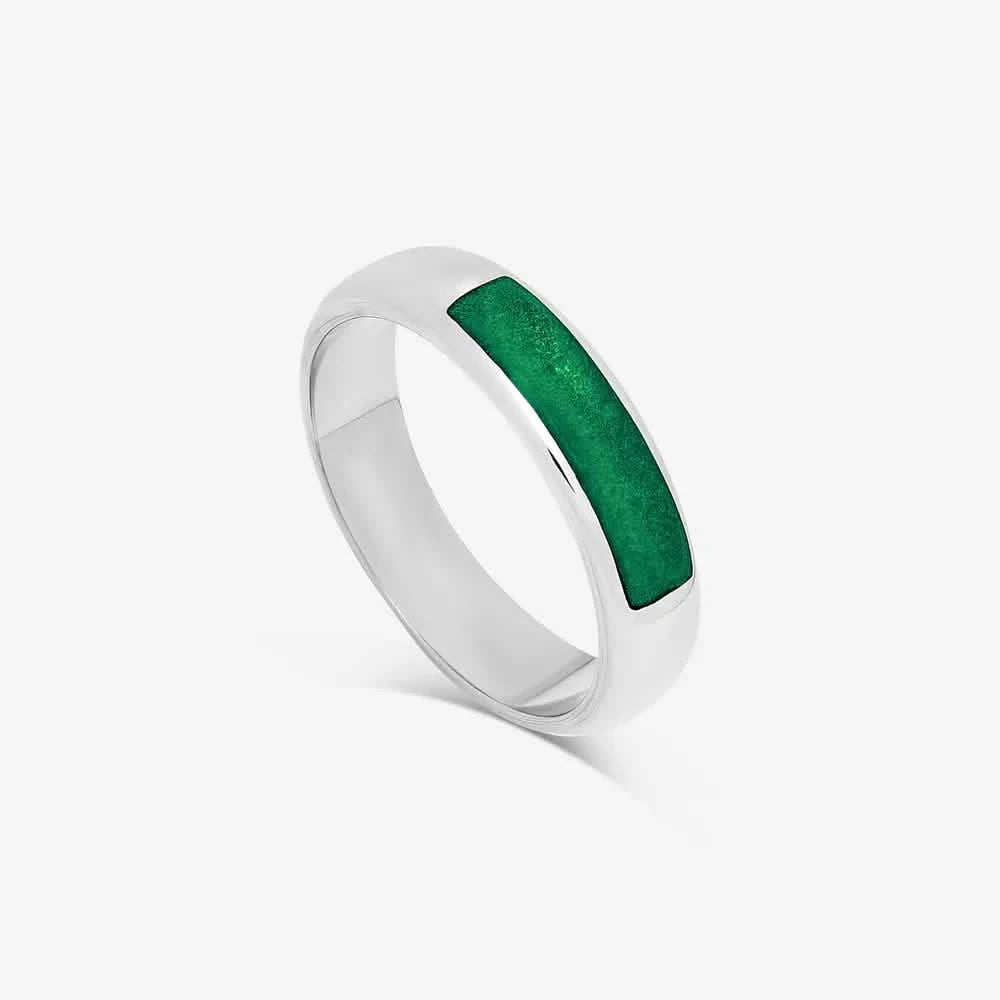 Mens Channel Ashes Ring | Ashes Rings | Featherlings UK