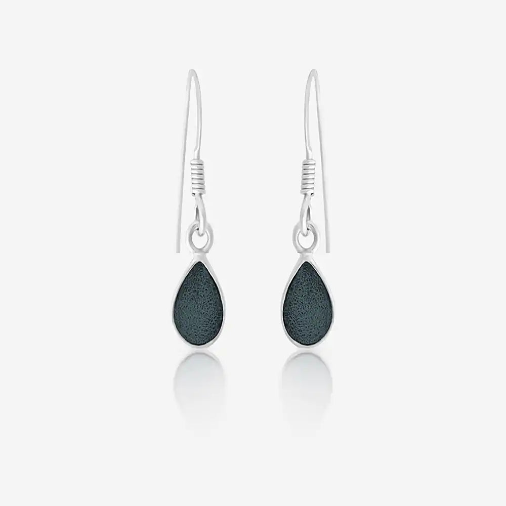 Tear Drop Ashes Earrings | Ashes Charms | Featherlings UK