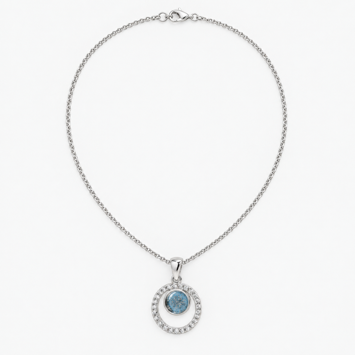 Orbit Halo Ashes Necklace — chain