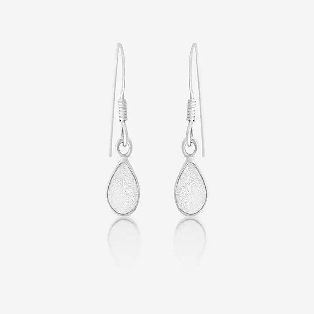 Tear Drop Ashes Earrings | Ashes Charms | Featherlings UK