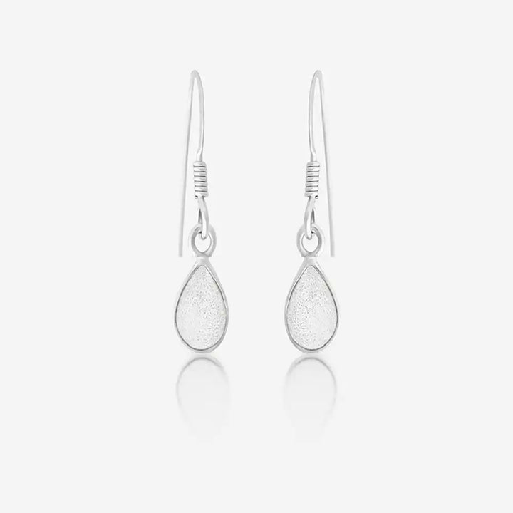Tear Drop Ashes Earrings | Ashes Charms | Featherlings UK