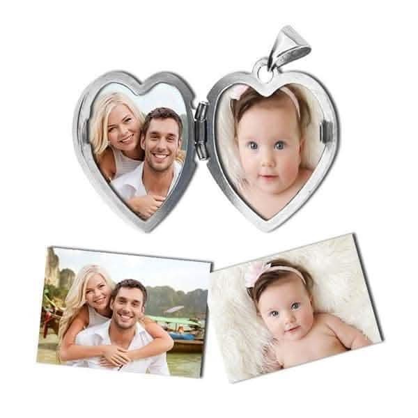 Digital Heart Locket Sized Photos | Photo Locket | Featherlings UK