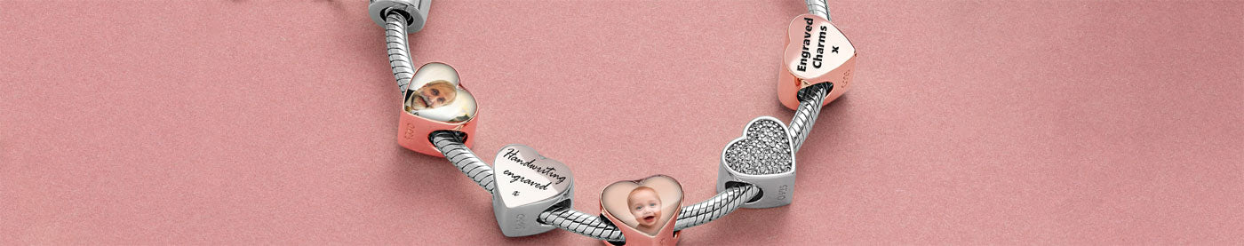 Personalised charms for Pandora