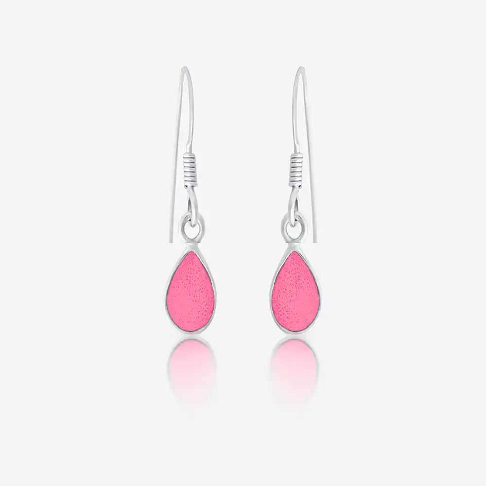 Tear Drop Ashes Earrings | Ashes Charms | Featherlings UK