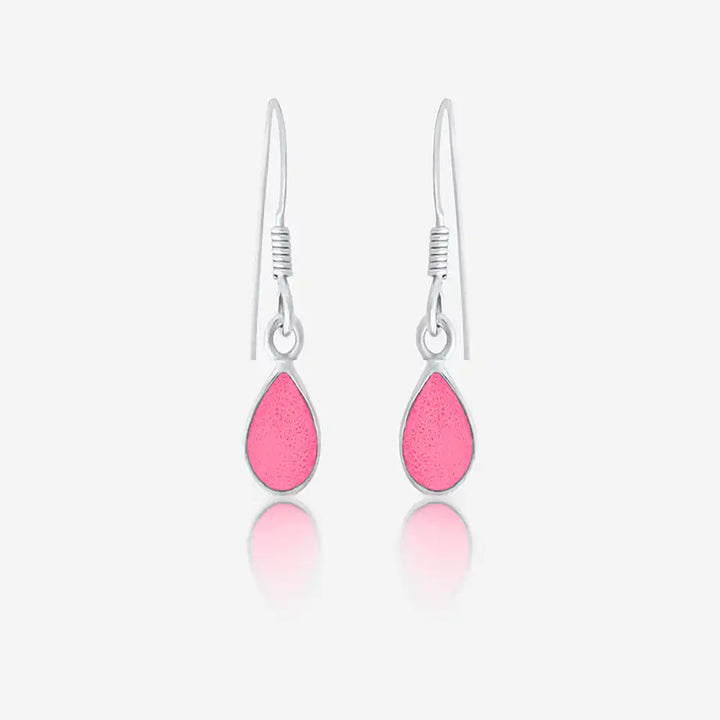 Tear Drop Ashes Earrings | Ashes Charms | Featherlings UK