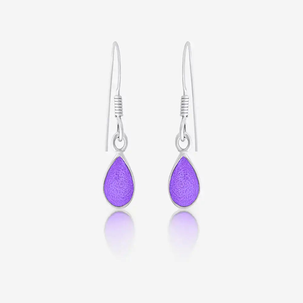 Tear Drop Ashes Earrings | Ashes Charms | Featherlings UK