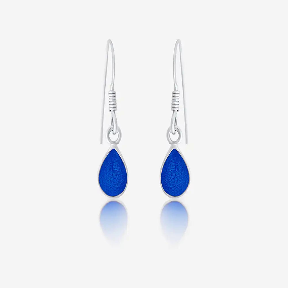 Tear Drop Ashes Earrings | Ashes Charms | Featherlings UK