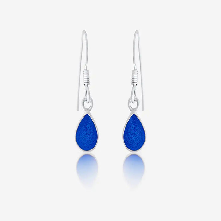 Tear Drop Ashes Earrings | Ashes Charms | Featherlings UK