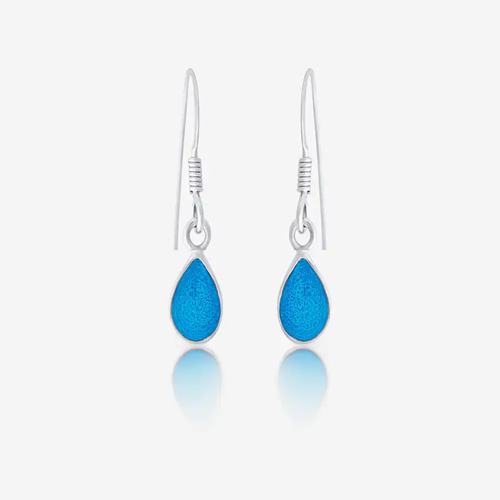 Tear Drop Ashes Earrings | Ashes Charms | Featherlings UK