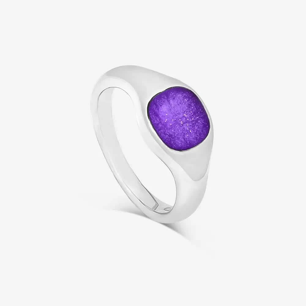Signet Ashes Ring | Ashes Rings | Featherlings UK