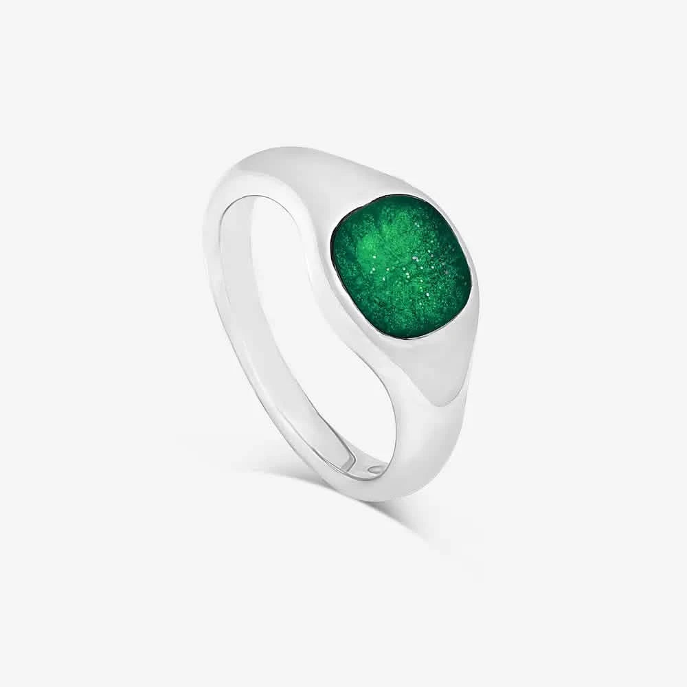 Signet Ashes Ring | Ashes Rings | Featherlings UK