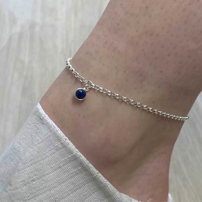 Permanent welded anklet fitted in Portsmouth