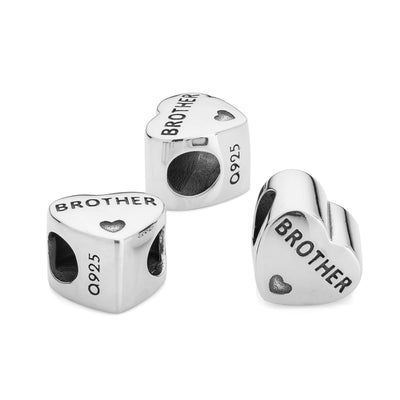 Brother Heart Photo Charm | Photo Charms | Featherlings UK