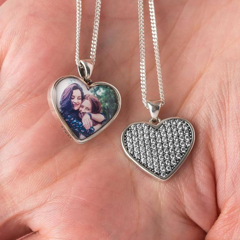 Photo Necklace - Crystal | Photo Locket | Featherlings UK