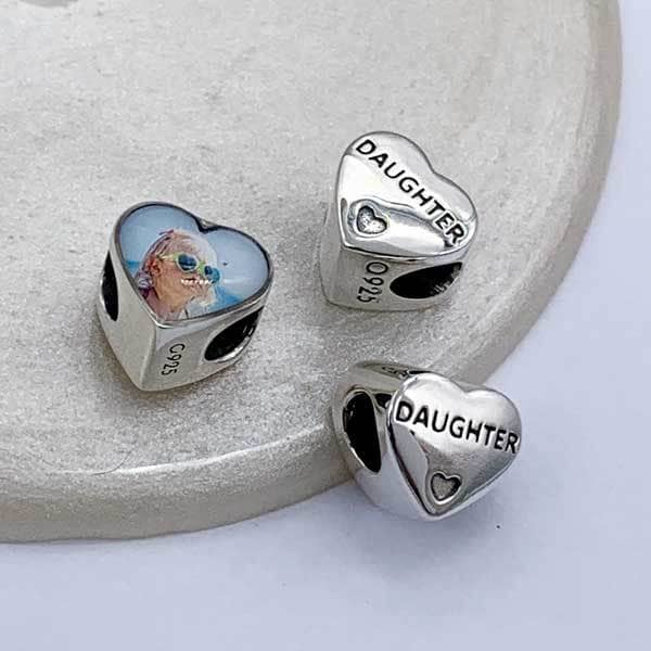 Daughter Photo Charm | Photo Charms | Featherlings UK