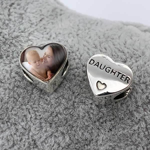 Daughter Photo Charm | Photo Charms | Featherlings UK
