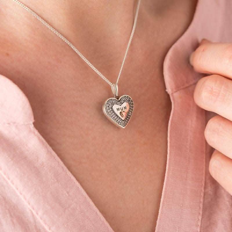Mum Personalised Photo Necklace | Photo Locket | Featherlings UK