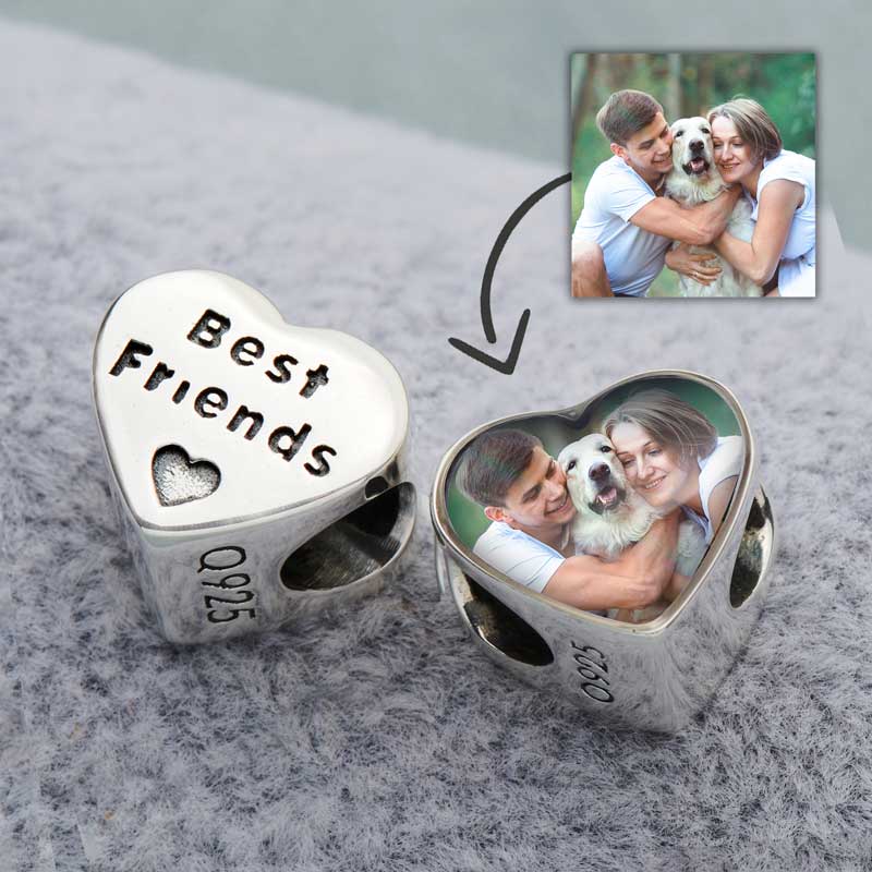 Best Friends Photo Charm | Photo Charms | Featherlings UK