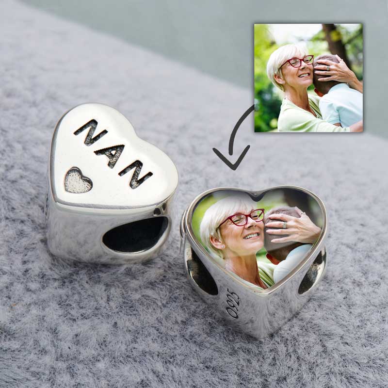 Nan Photo Charm | Photo Charms | Featherlings UK