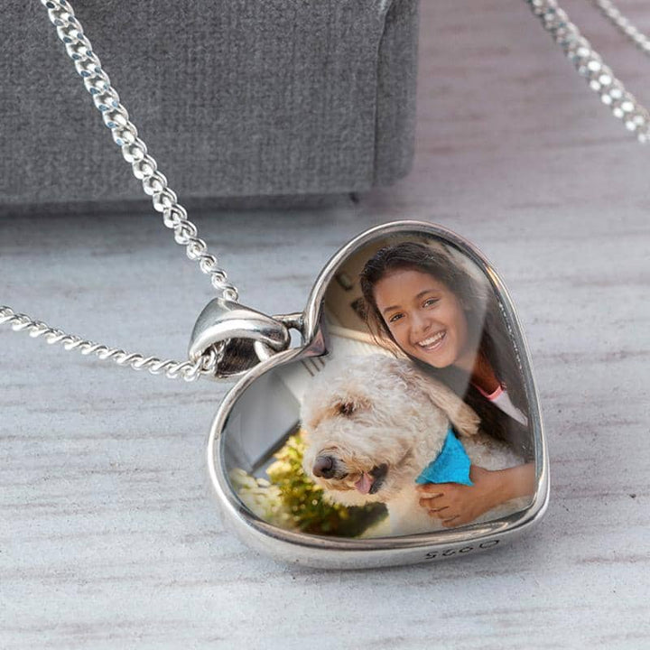 Photo Necklace - Crystal | Photo Locket | Featherlings UK