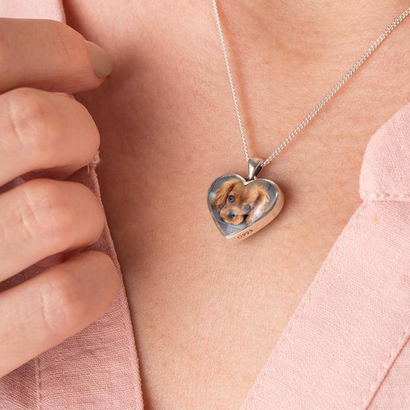 Photo Necklace - Crystal | Photo Locket | Featherlings UK